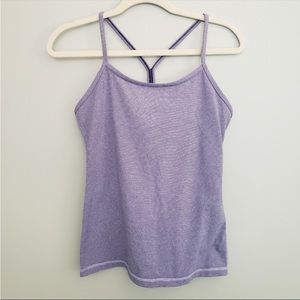 Lululemon 8 Flow Y lilac tank